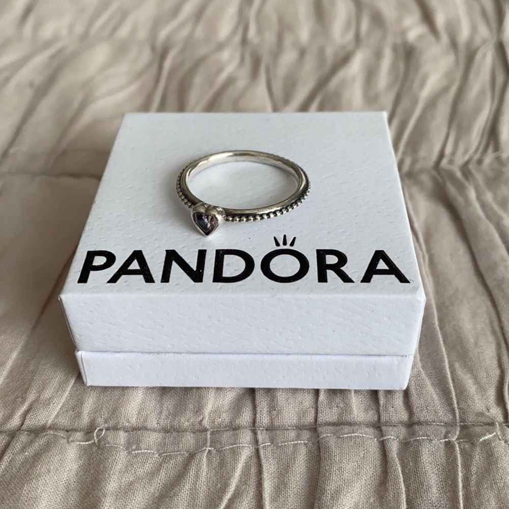 Authentic Pandora Heart Ring